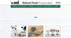 Desktop Screenshot of nsifood.com